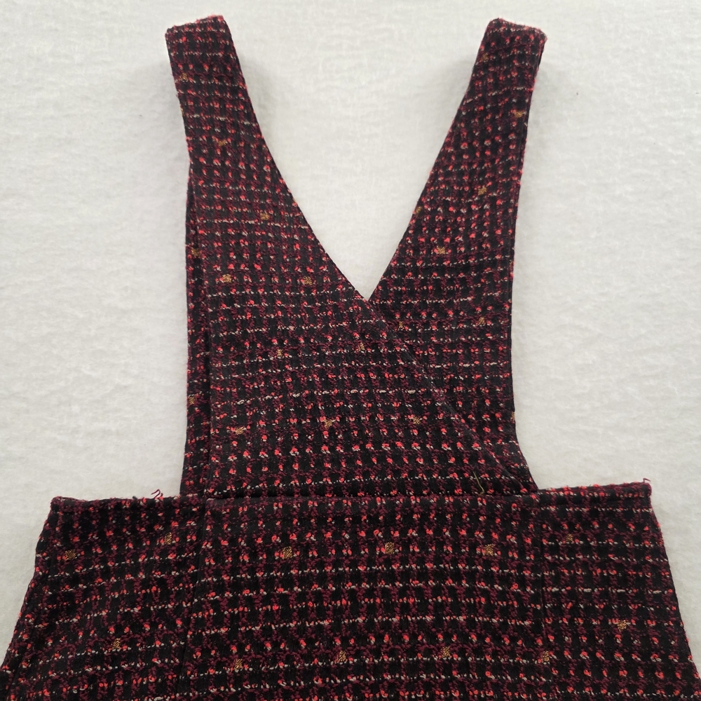Zara Girl's Chic Tweed Pinafore Dress Size 11-12 - Picture 5 of 6